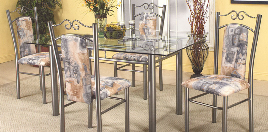 Table 5pc Gunmetal